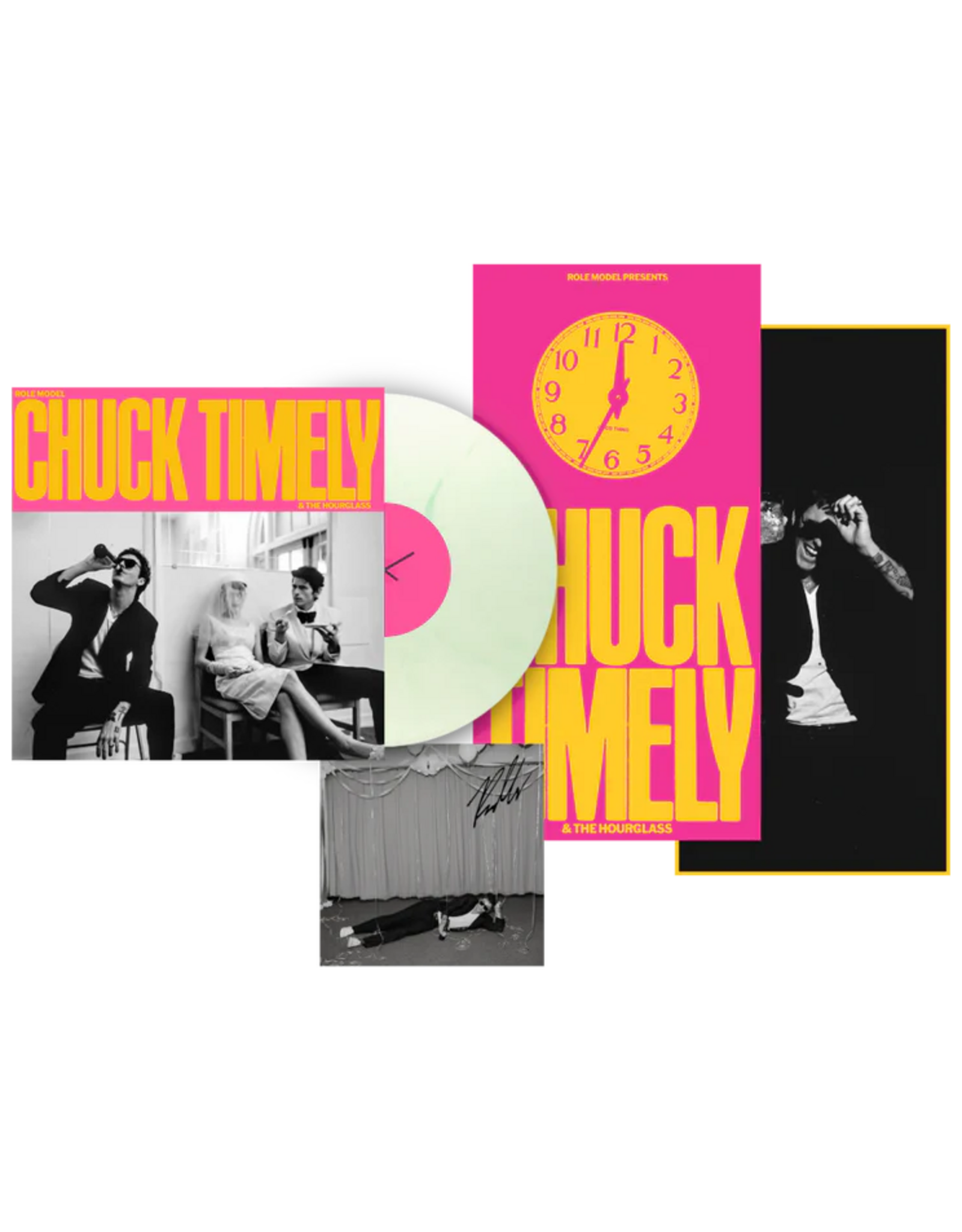 Role Model - Chuck Timely & The Hourglass (Honey Dew Vinyl + Signed Card)