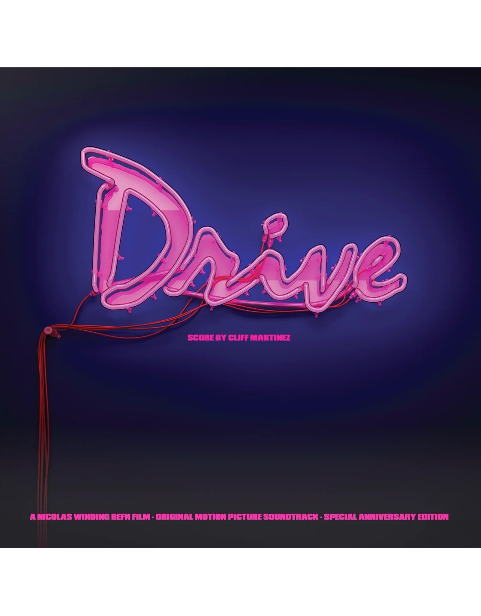 Cliff Martinez - Drive (Neon Sign Cover Art) [Clear / Gold Splatter Vinyl]