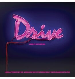 Cliff Martinez - Drive (Neon Sign Cover Art) [Clear / Gold Splatter Vinyl]