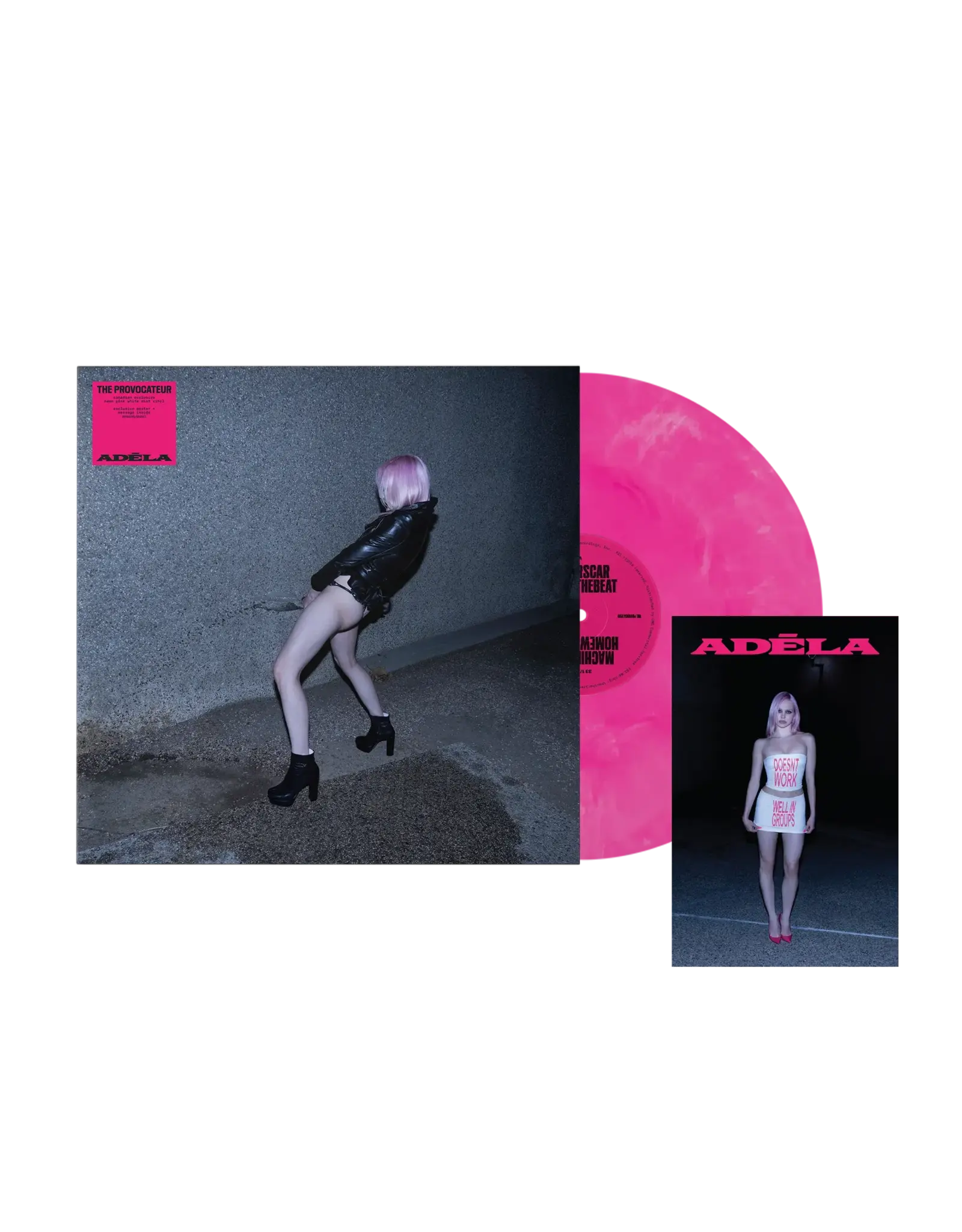 ADÉLA - The Provocateur (Canadian Exclusive Neon Pink Vinyl)