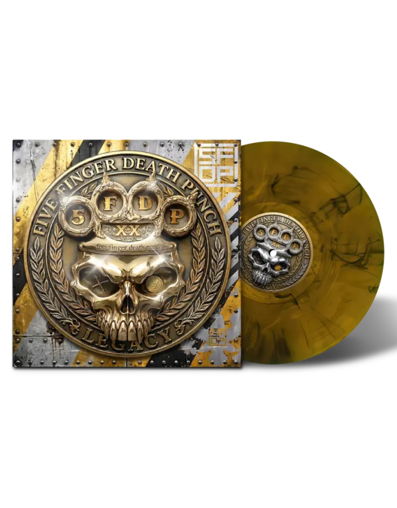 Five Finger Death Punch - Legacy (Exclusive Amber Wave Vinyl)