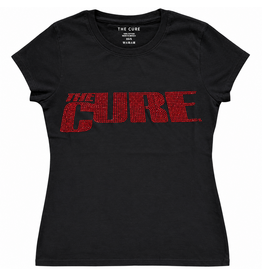 The Cure / Classic Logo Rhinestone Women's Tee