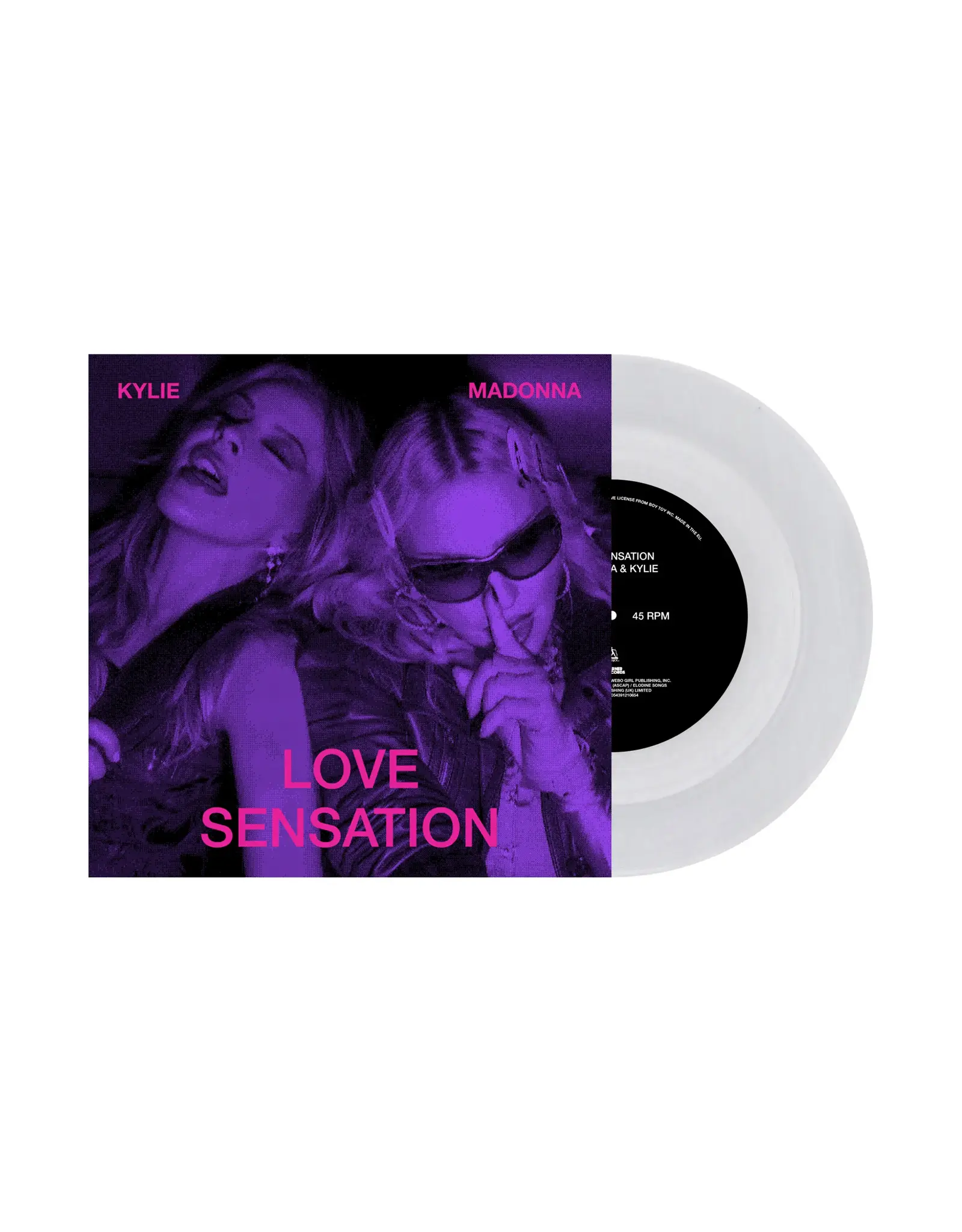 Madonna - Love Sensation (7" Clear Vinyl)