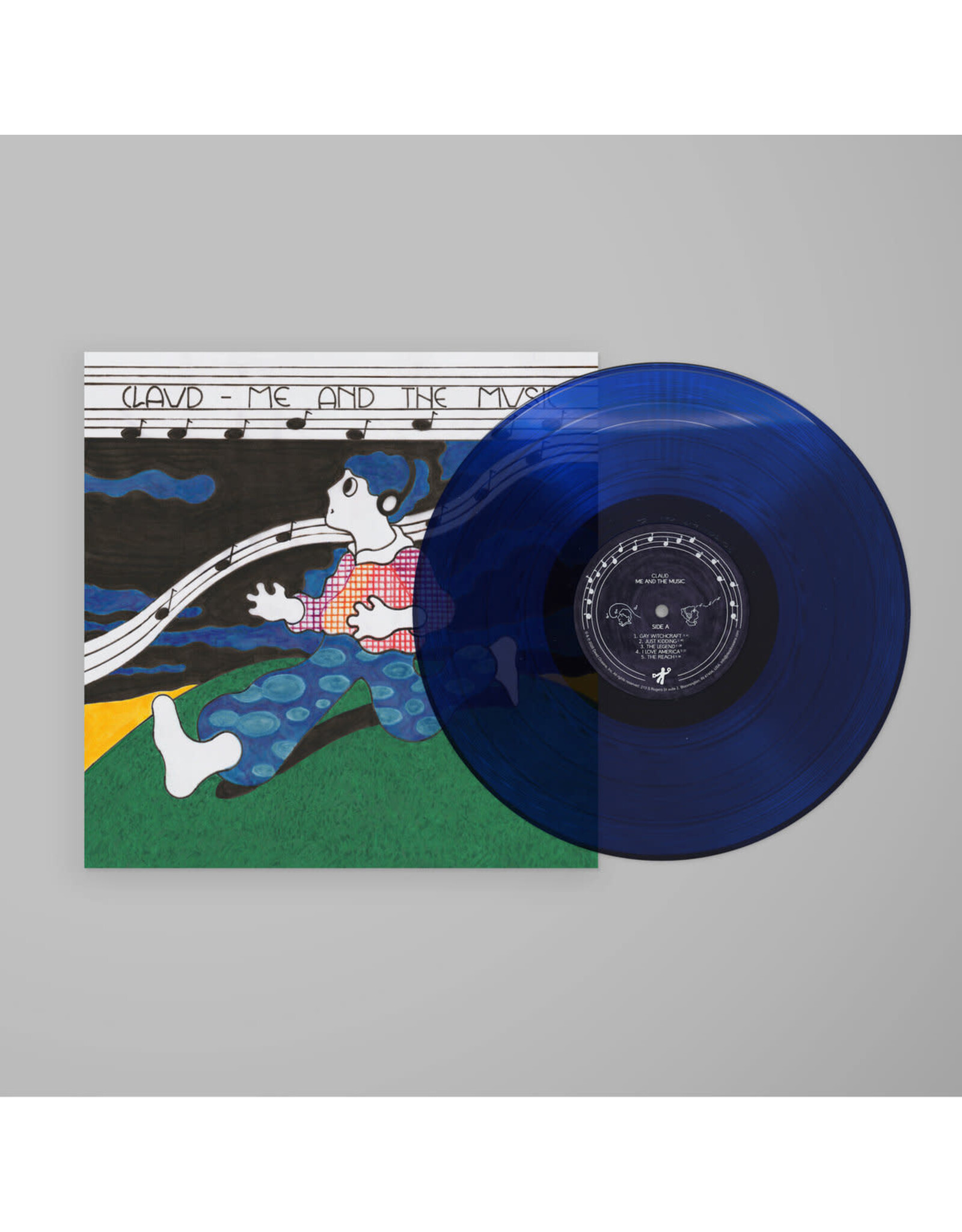 Claud - Me And The Music (Clear Blue Vinyl)