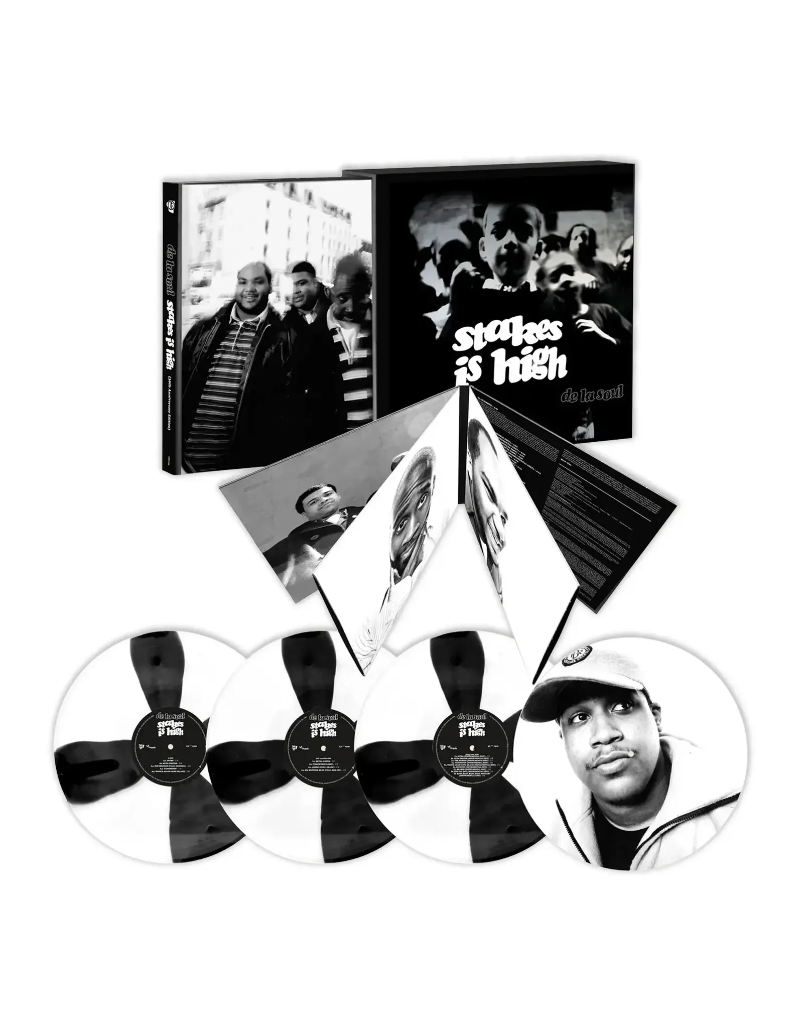 De La Soul - Stakes Is High (30th Anniversary) [Black & White 4LP Vinyl]