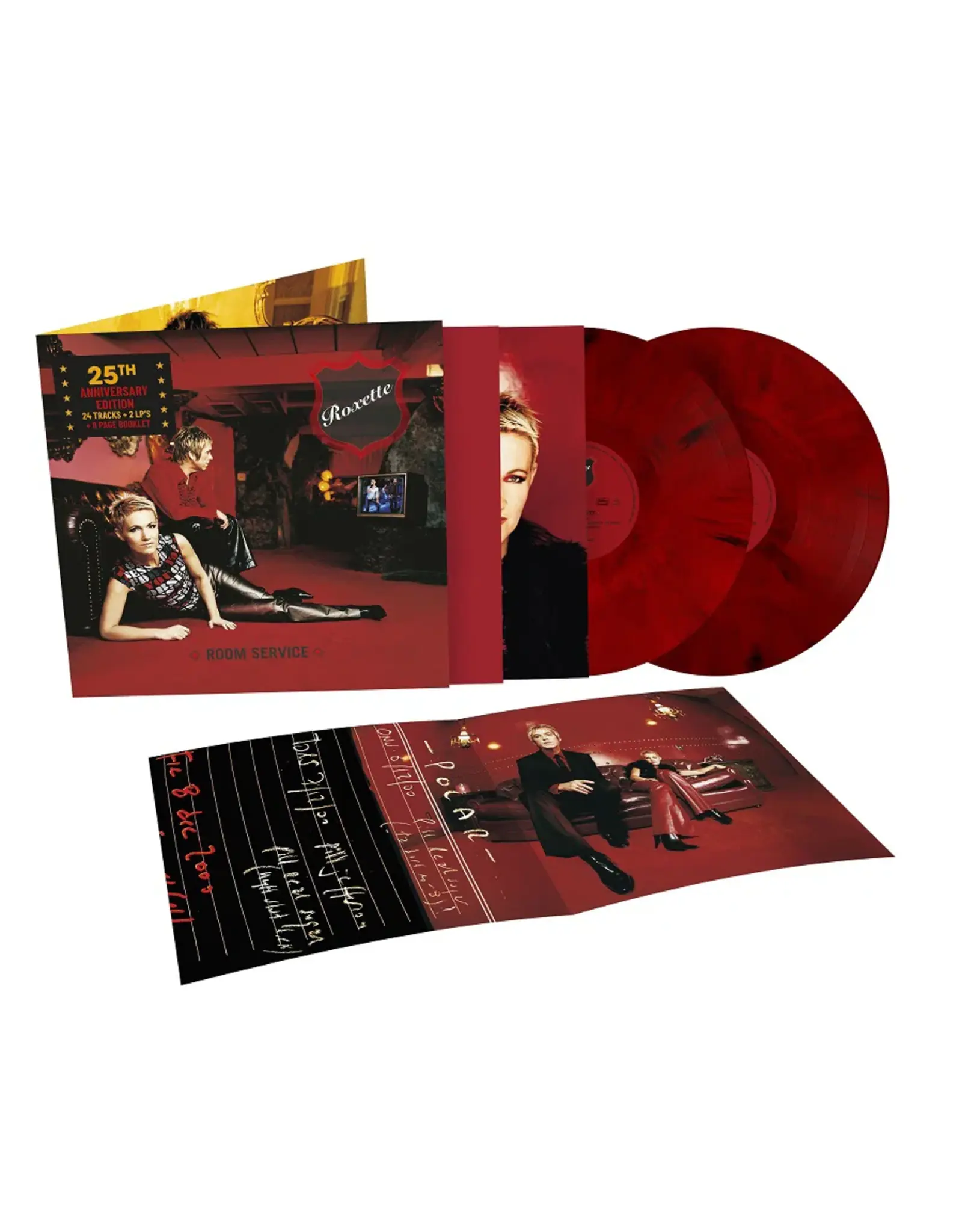 Roxette - Room Service (25th Anniversary) [Red & Black Marble Vinyl]