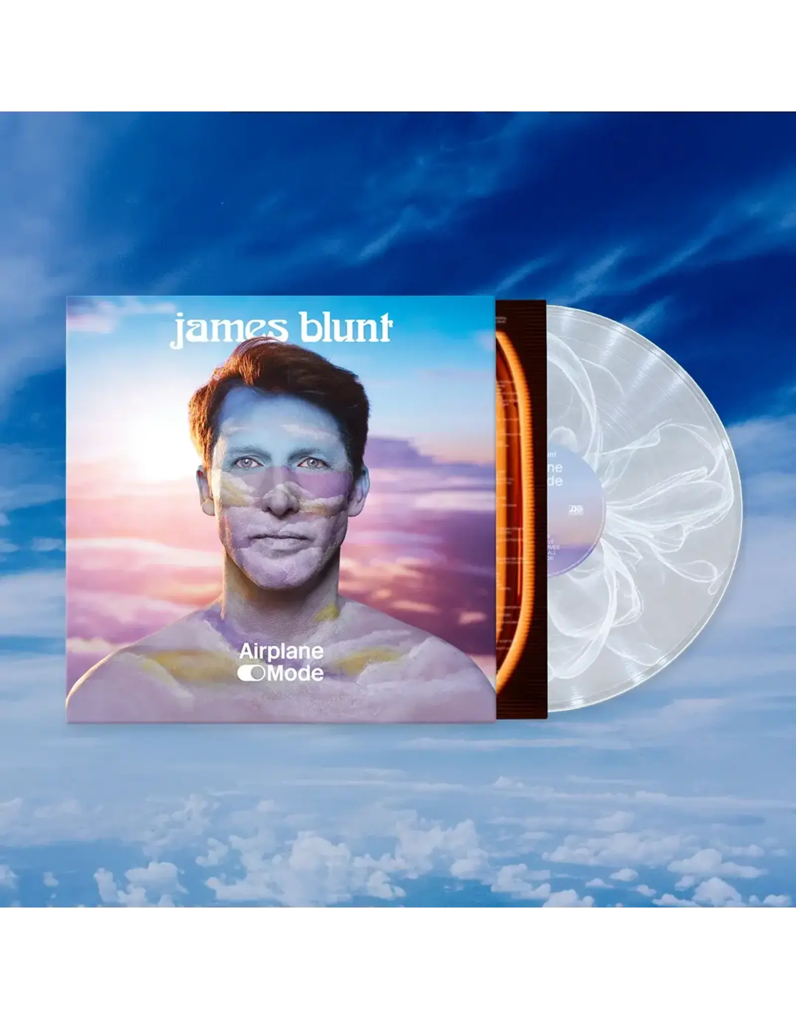 James Blunt - Airplane Mode (Clear & White Vinyl)