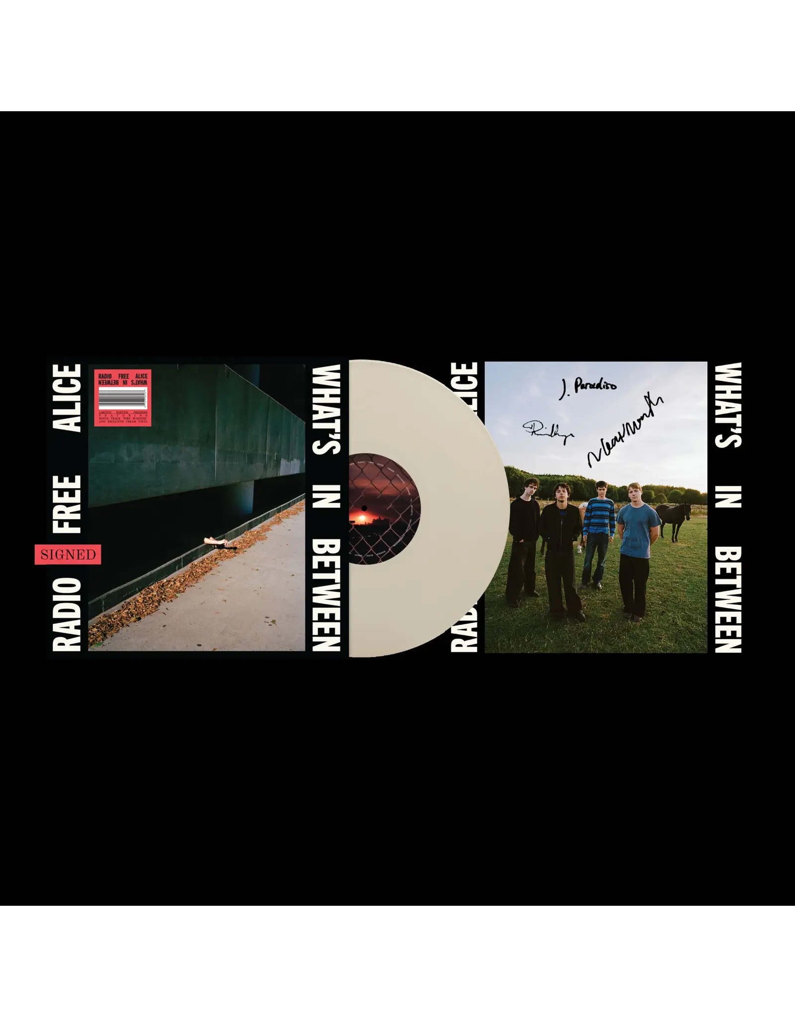 Radio Free Alice - What's In Between (Exclusive Cream Vinyl + Signed Insert)