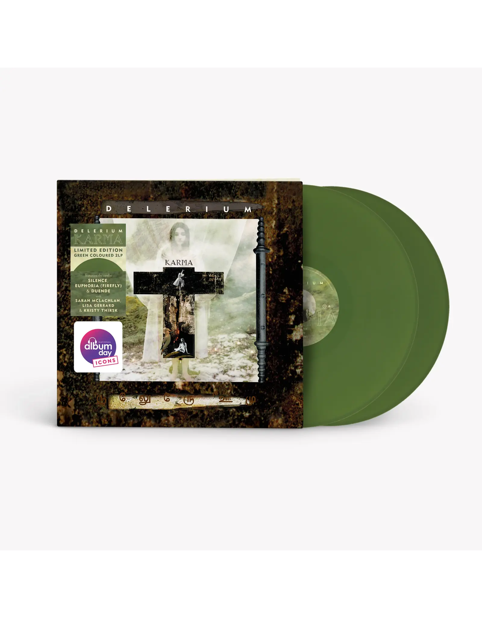 Delerium - Karma (Olive Green Vinyl)