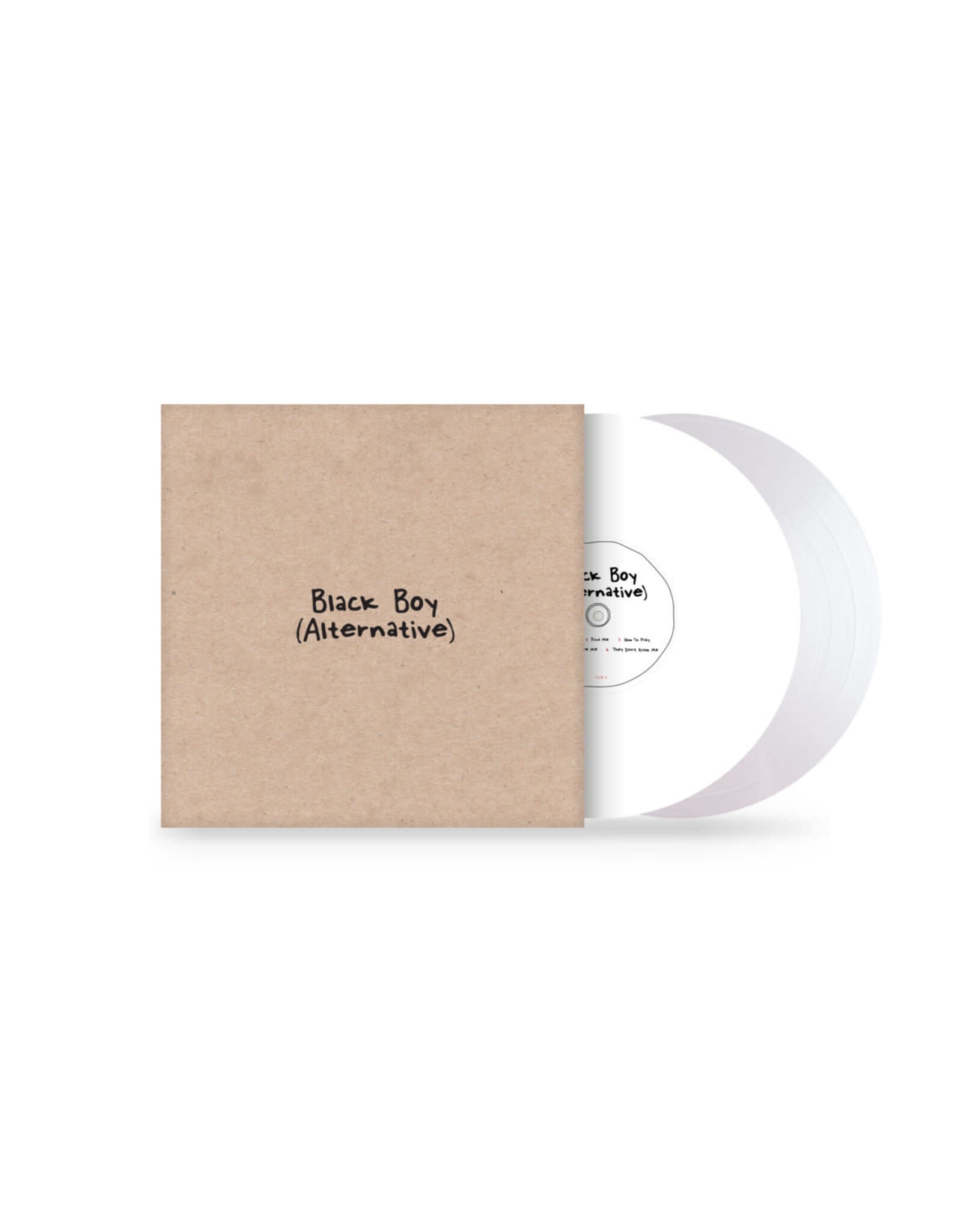 Dahi - Black Boy (Alternative) [Deluxe Clear & White Vinyl]