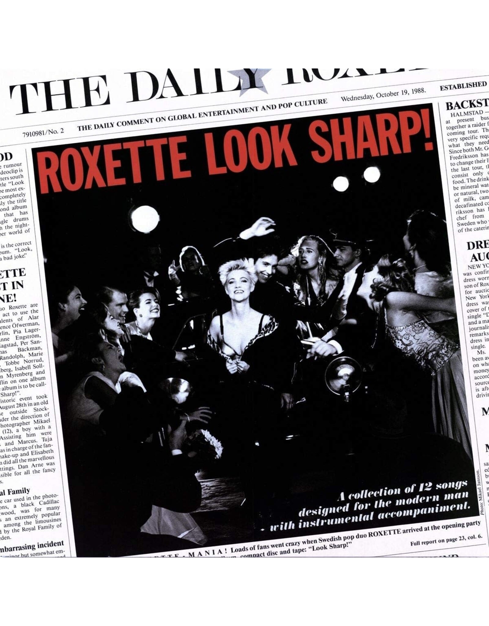 Roxette - Look Sharp! (Gold Vinyl)