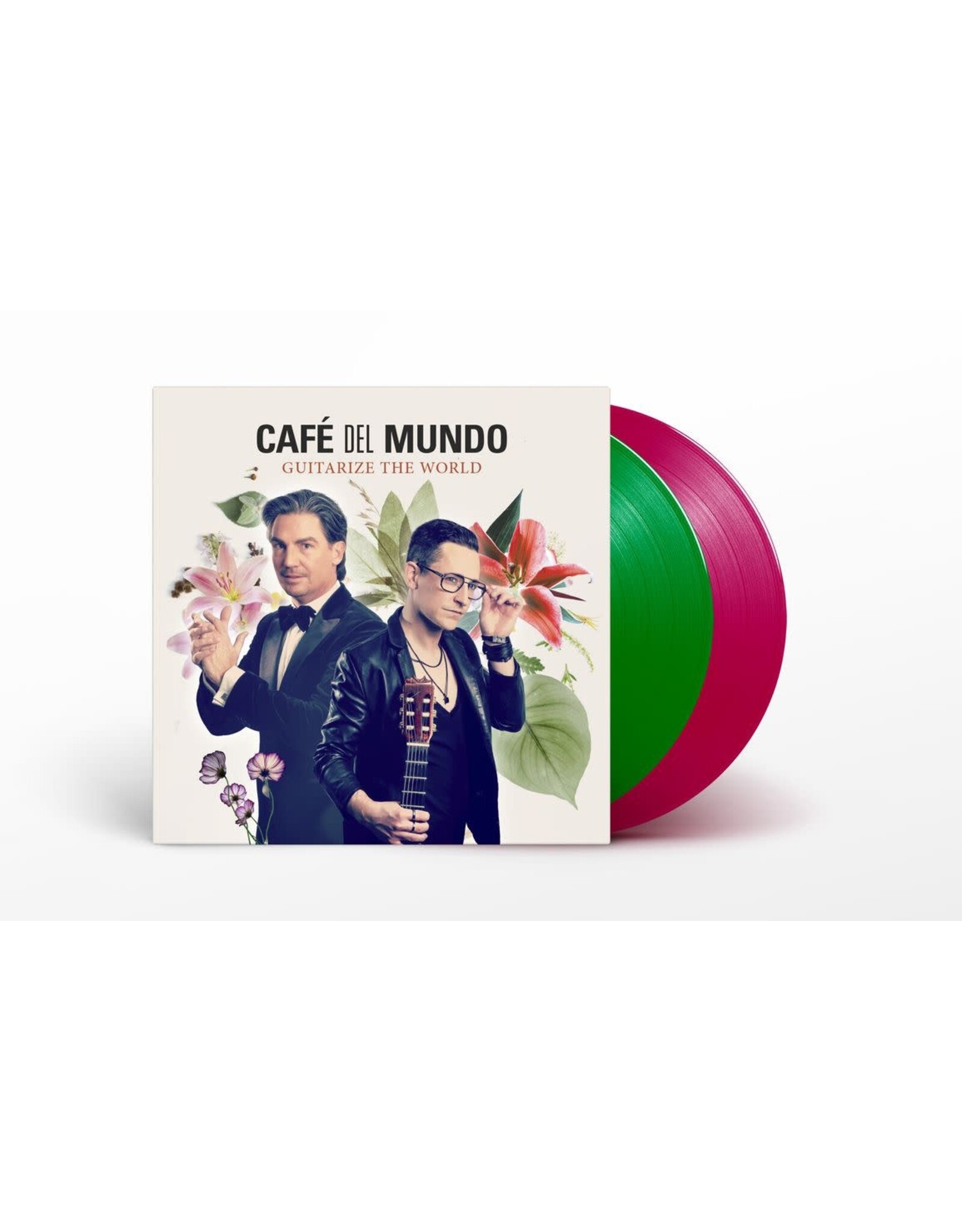 Café Del Mundo - Guitarize The World: Best Of Cafe Del Mundo (Pink & Green Vinyl)