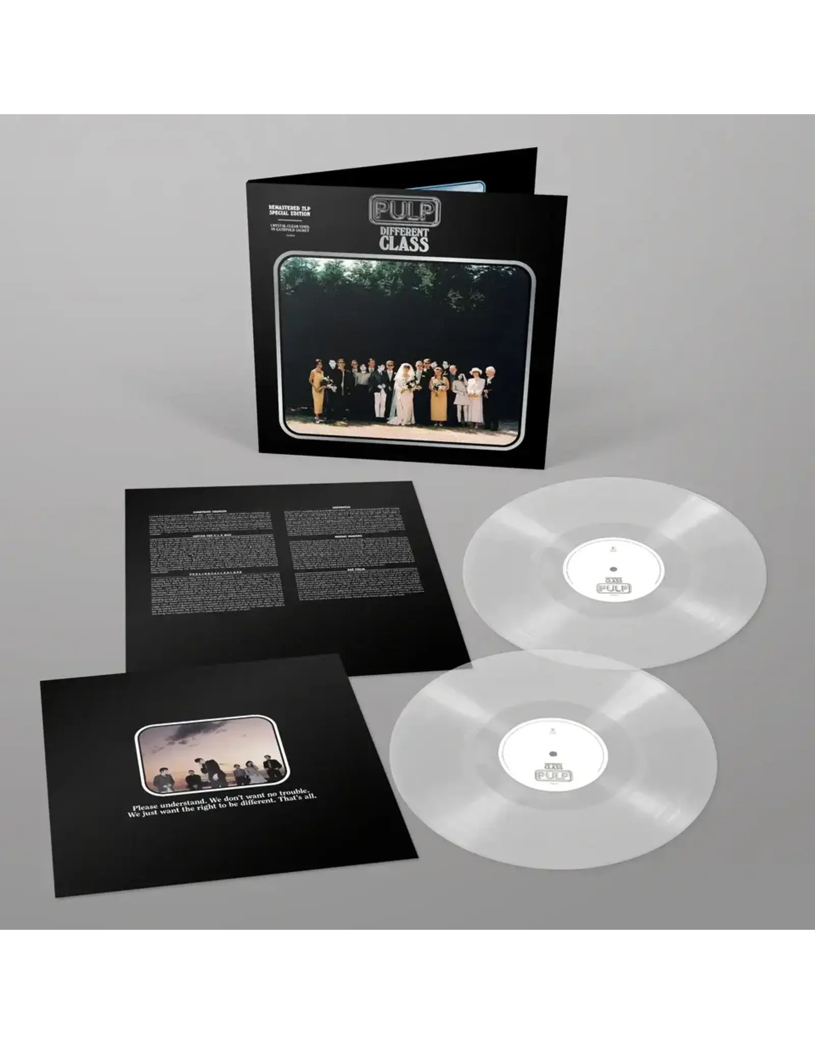 Pulp - Different Class (Ultra Clear Vinyl)