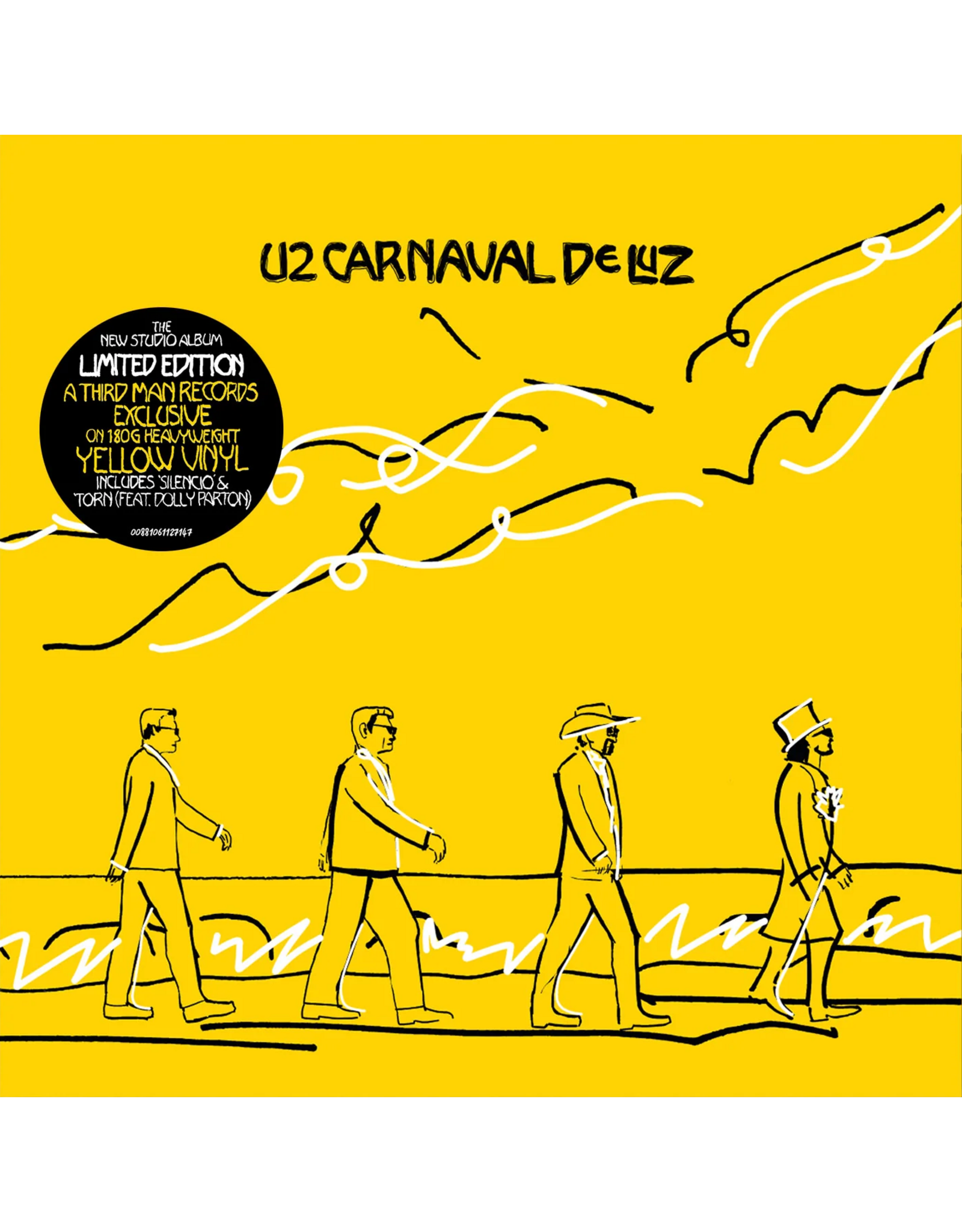 U2 - Carnaval De Luz (Exclusive Yellow Vinyl) [Alternate Artwork]