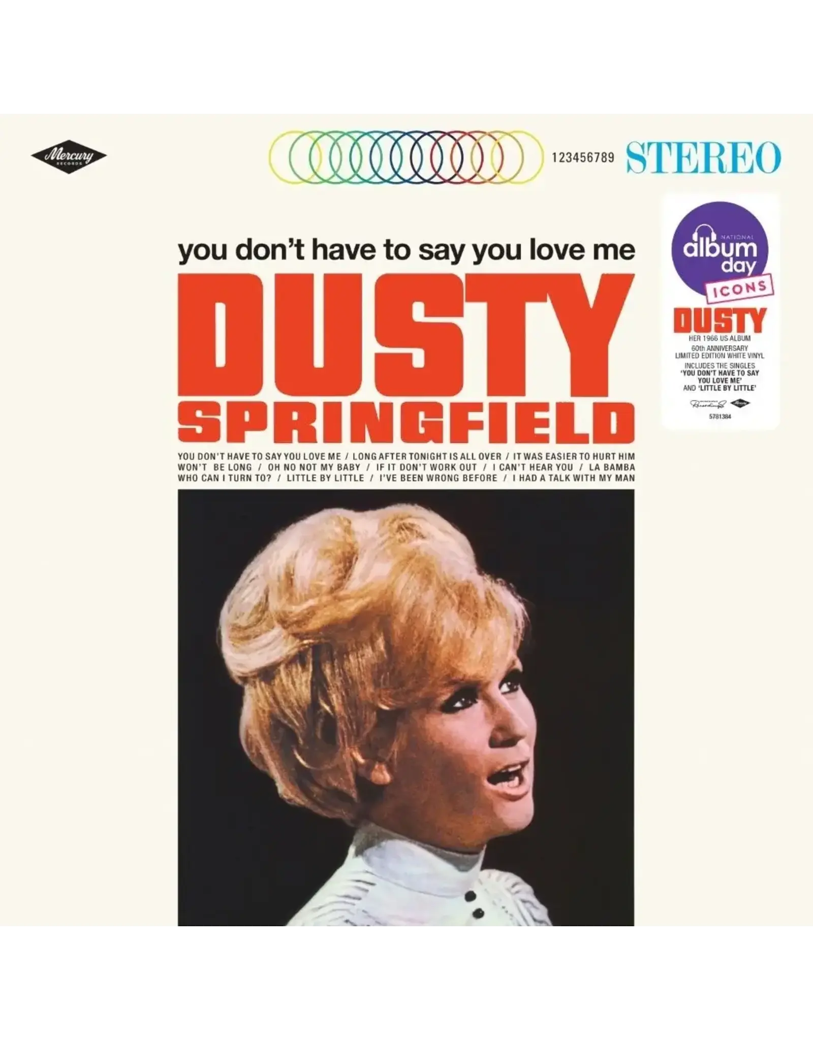 Dusty Springfield - You Don't Have To Say You Love Me (White Vinyl)