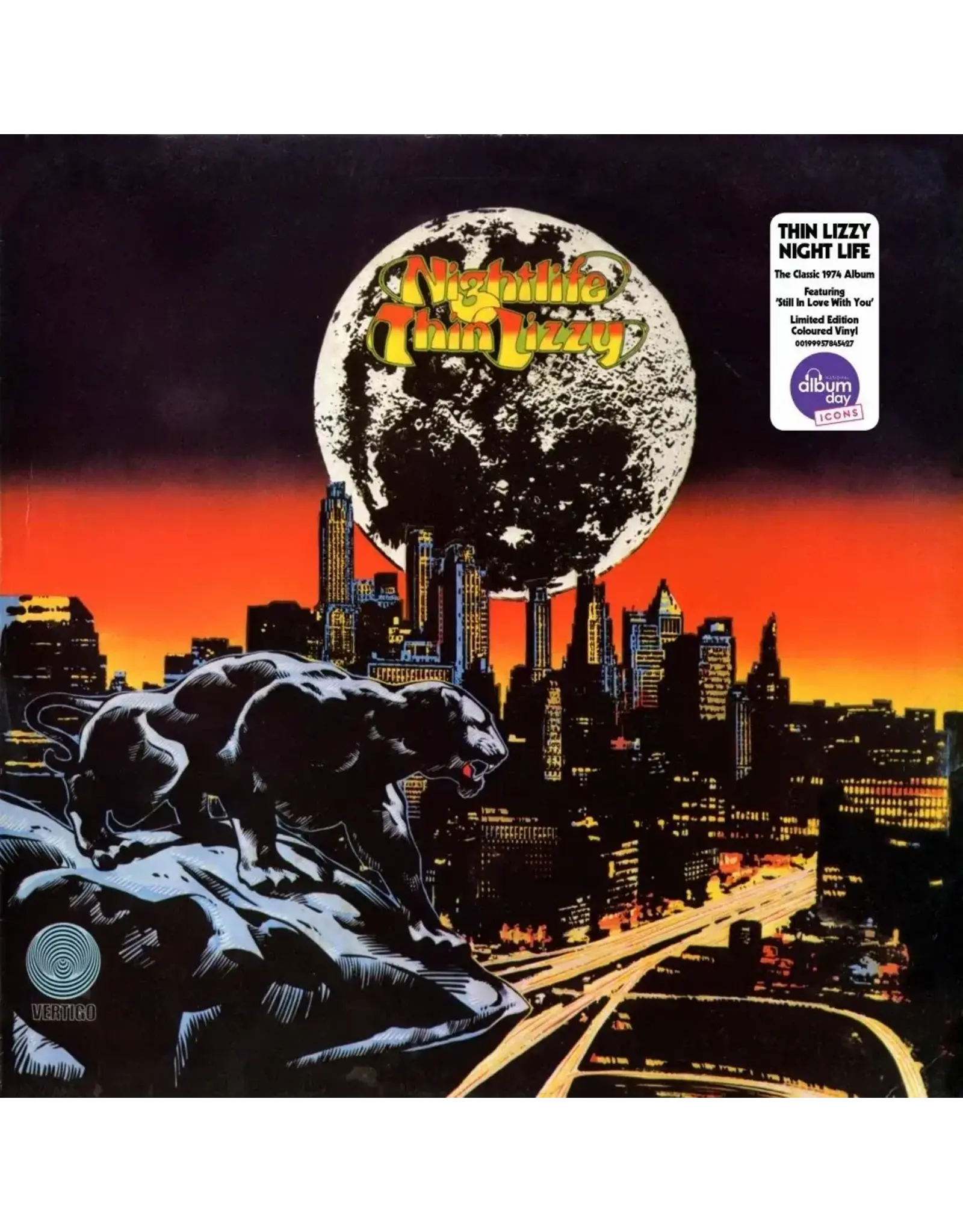 Thin Lizzy - Night Life (Exclusive Orange Vinyl)