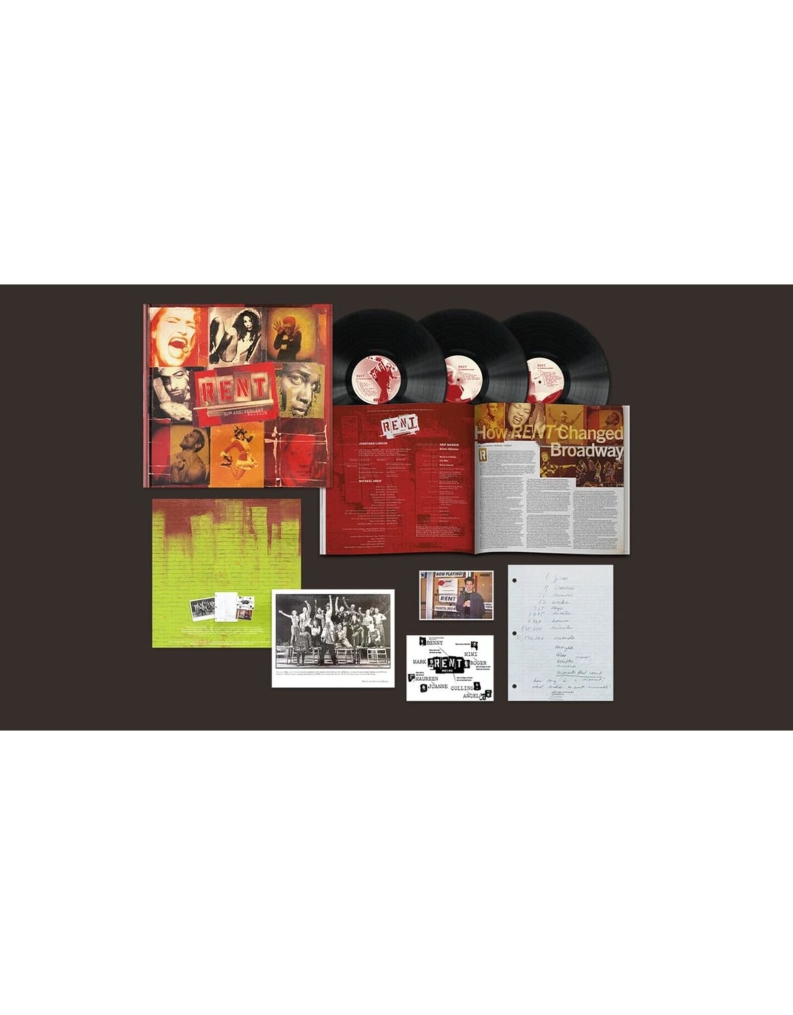 Original Broadway Cast - Rent (30th Anniversary) [Deluxe 3LP Edition]