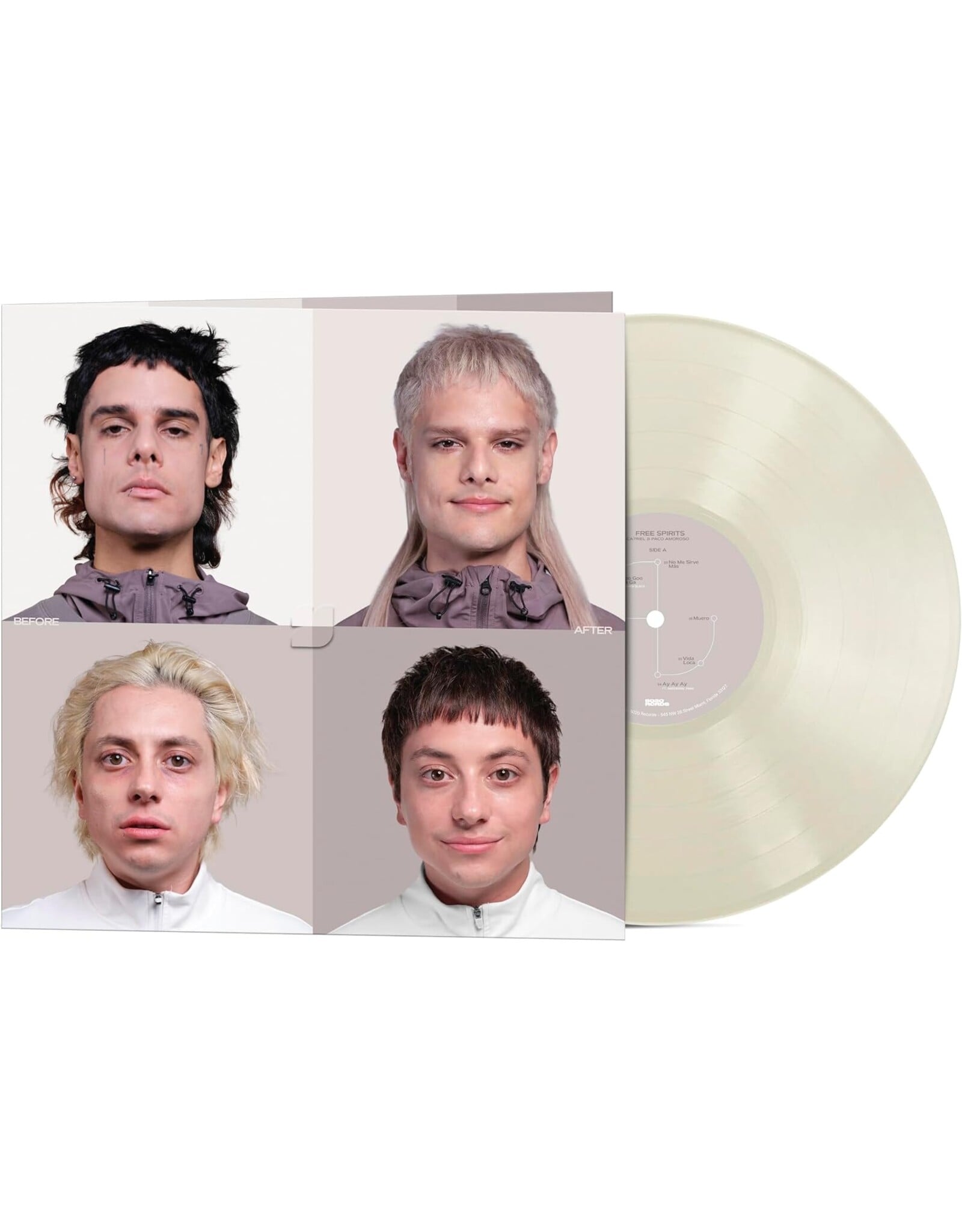 CA7RIEL & Paco Amoroso - Free Spirits (Transparent White Vinyl)