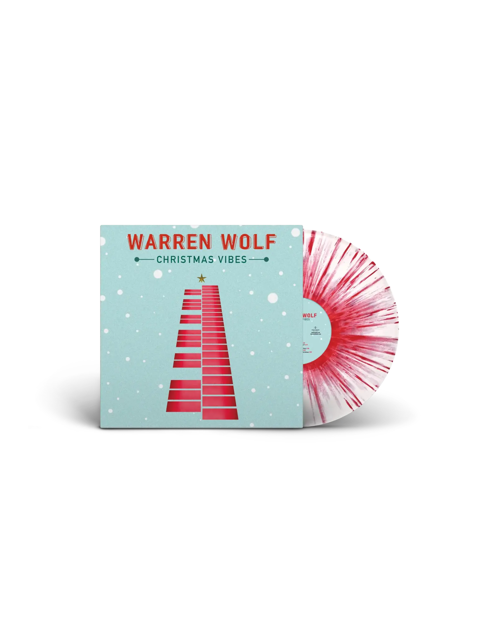 Warren Wolf - Christmas Vibes (Limited Candy Cane Vinyl)