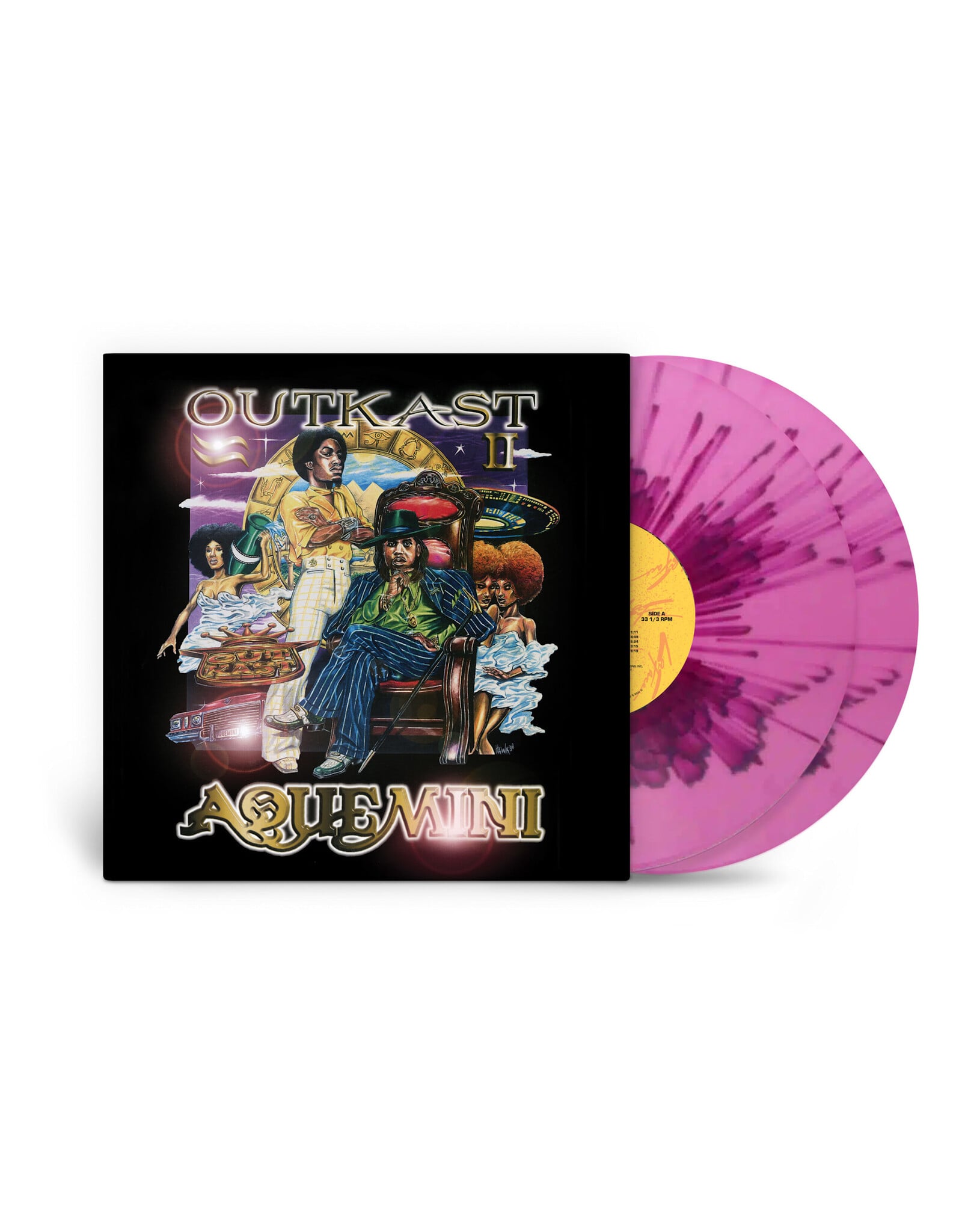 OutKast - Aquemini (Jelly Bloom Pink Splatter Vinyl)