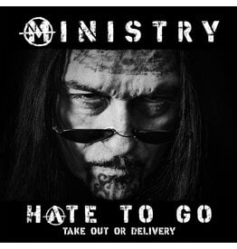 Ministry - Hate To Go - Take Out Or Delivery (Black & Silver Splatter Vinyl)