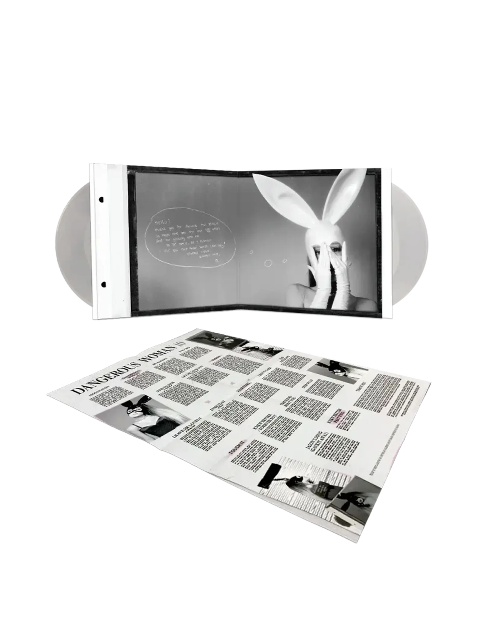 Ariana Grande - Dangerous Woman (10th Anniversary) [Clear & White Spot Vinyl]