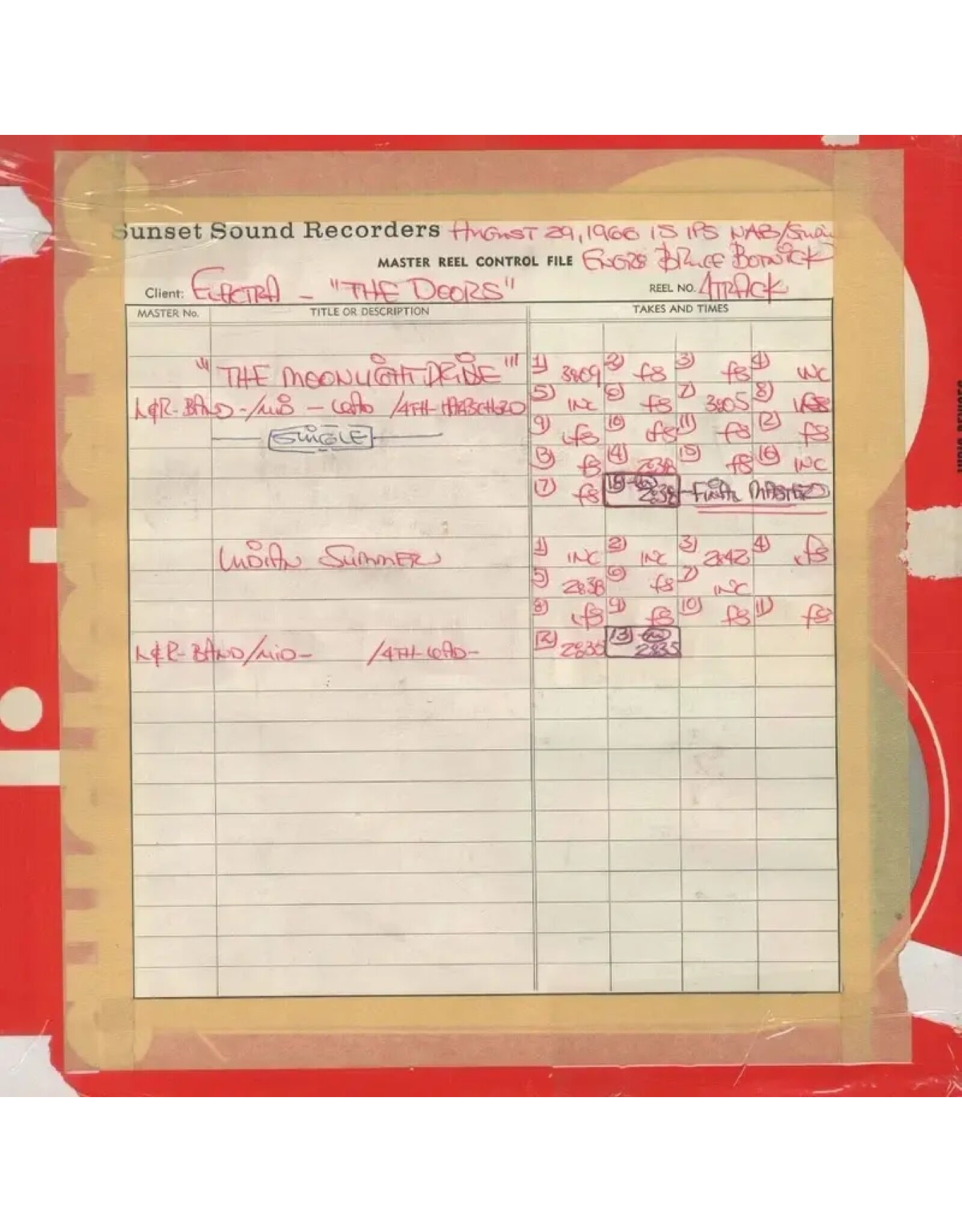 The Doors - In The Beginning: 1966 Sessions (RSD Black Friday) [Tan Vinyl]