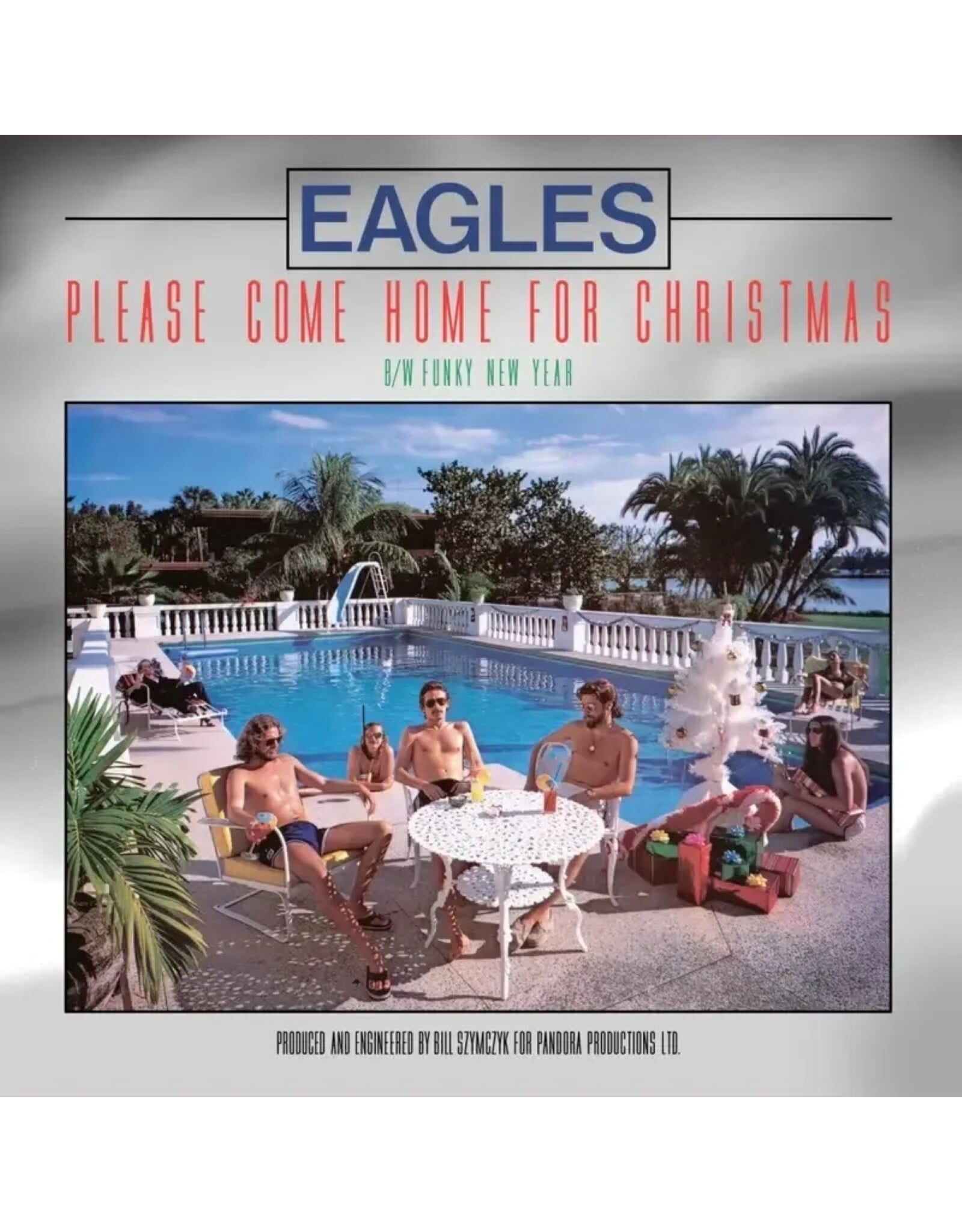 Eagles - Please Come Home For Christmas / Funky New Year (RSD Black Friday) [Clear Vinyl]