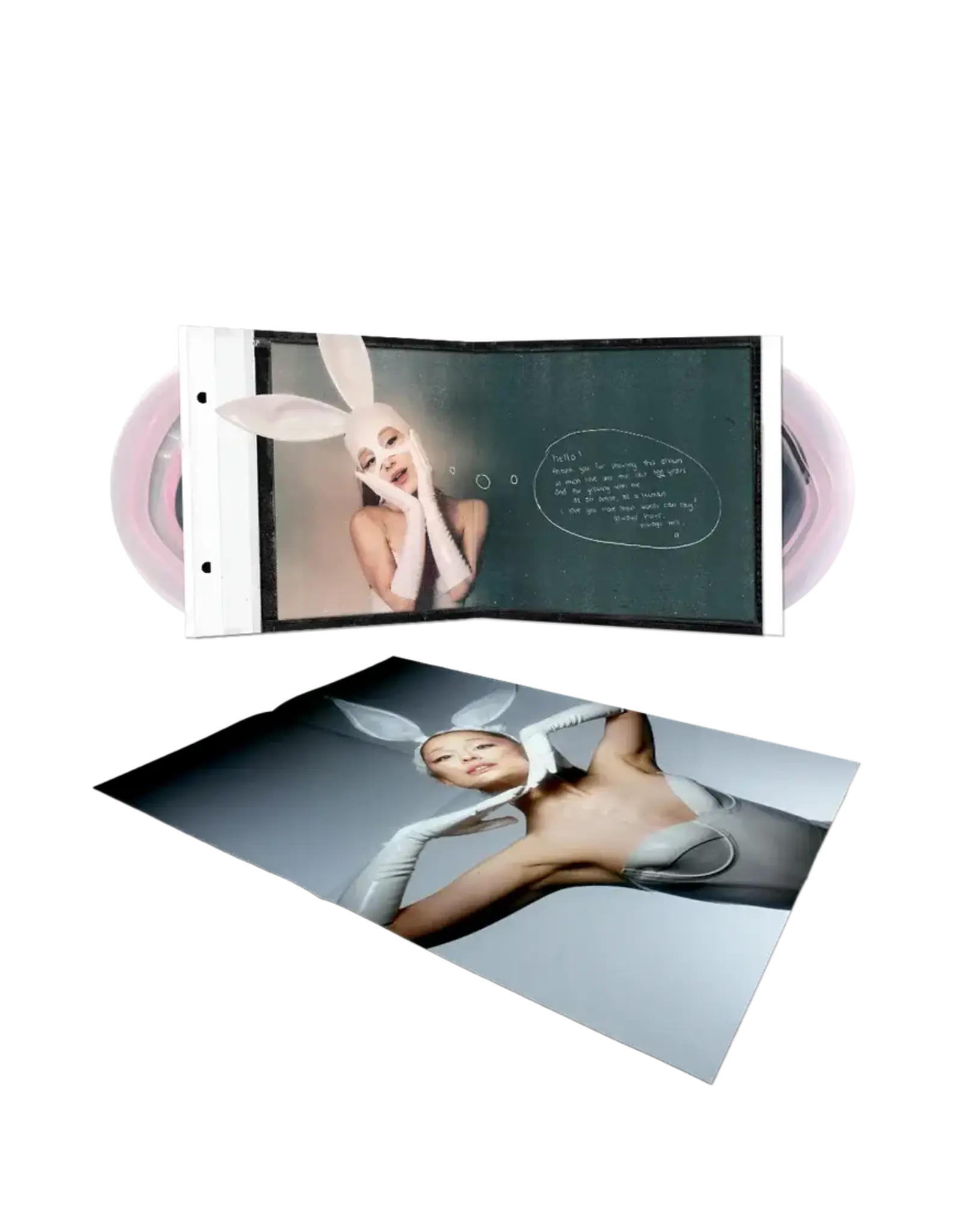 Ariana Grande - Dangerous Woman (10th Anniversary) [Clear & Pink Spot Vinyl]