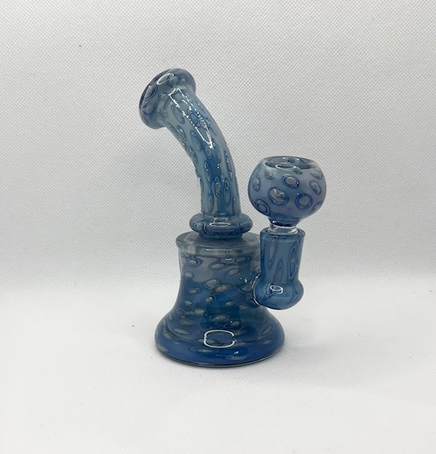 Beautiful blue small bubbler BH2