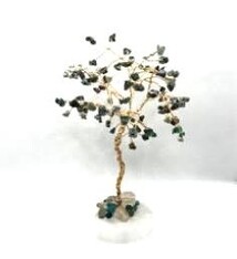 6.5" x 5"  Chrysocolla Gem Tree by Kristine