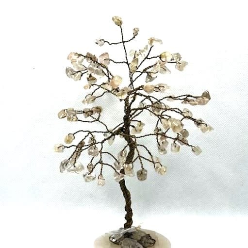 Handmade Gem tree - Rutilated Quartz by Kristine