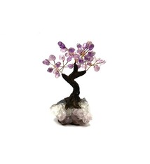 Amethyst 6" Bonsai Tree on Amethyst Base
