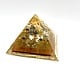 Handmade 5" square base Healing Pyramid Aquamarine  by Kristine