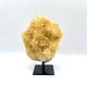 Citrine specimen (4.5" x 4") mounted on stand