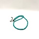 Turquoise small bead 18" necklace/sterling