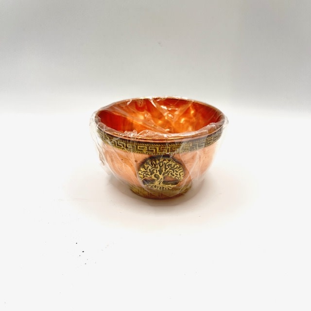 Copper Bowl w/flower of life