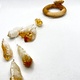 Citrine Mobile/Chimes on wood hanger