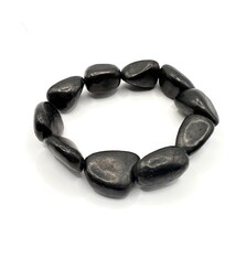 Shungite Nugget Bracelet for De-strressing