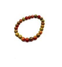 Unakite Bracelet - elastic