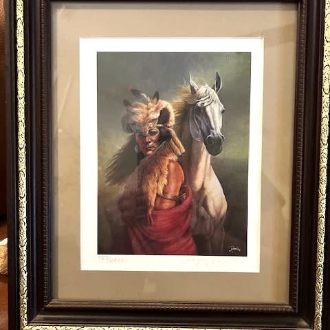 Picture - Chief Crazy Horse Numbered Print