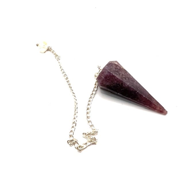 Lepidolite Pendulum