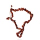 Garnet chips 16"  Choker Necklace