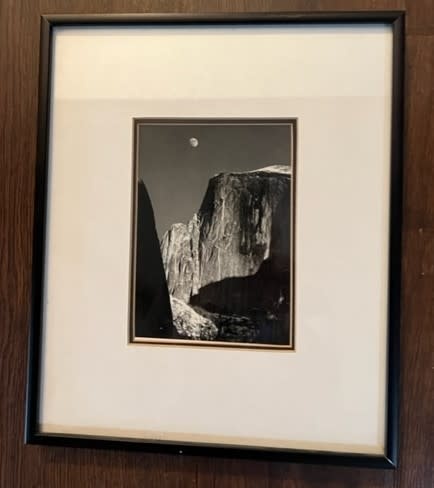 Ansel Adams  Moon and Half Dome (Yosemite)