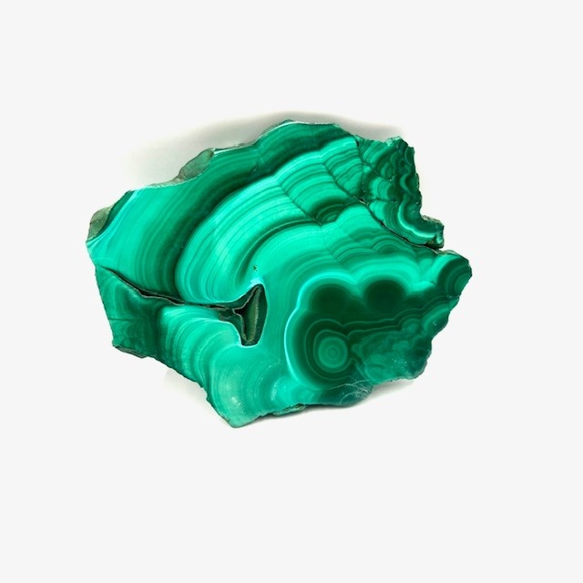 Malachite 3.5" slice