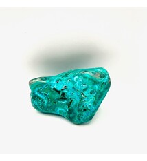 Malacholla (Malachite + Chrysocolla) Specimen  3" Smooth