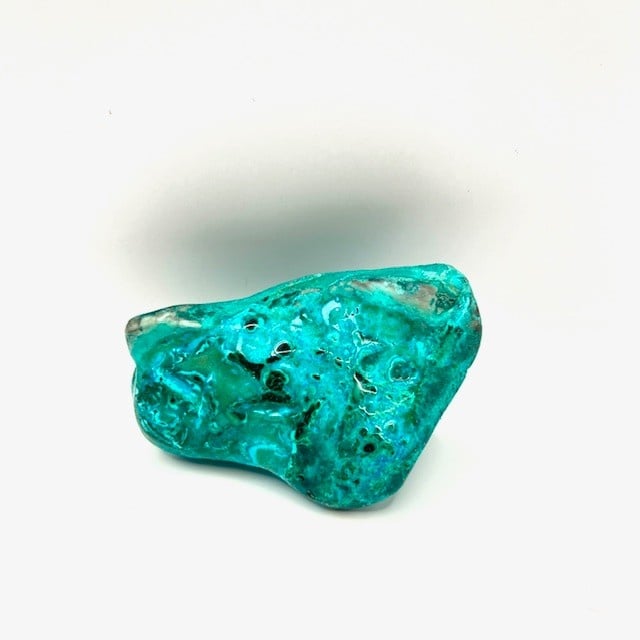 Malacholla (Malachite + Chrysocolla) Specimen  3" Smooth