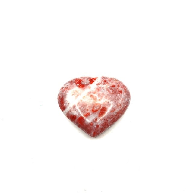 Strawberry Quartz Heart 2 3/4"