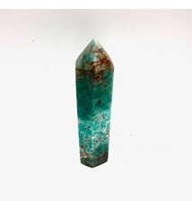 Smokey Quartz/Amazonite Tower 3 3/4"