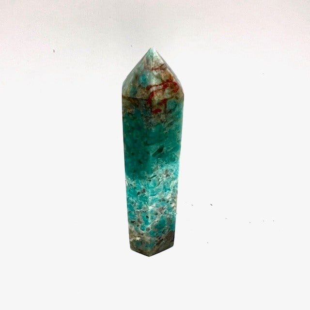 Smokey Quartz/Amazonite Tower 3 3/4"